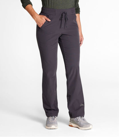 Women's VentureStretch Trail Pants, Brushed-Back Straight-Leg / L.L.Bean