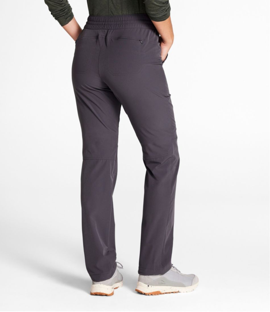 Women's VentureStretch Trail Pants, Brushed-Back Straight-Leg / L.L.Bean