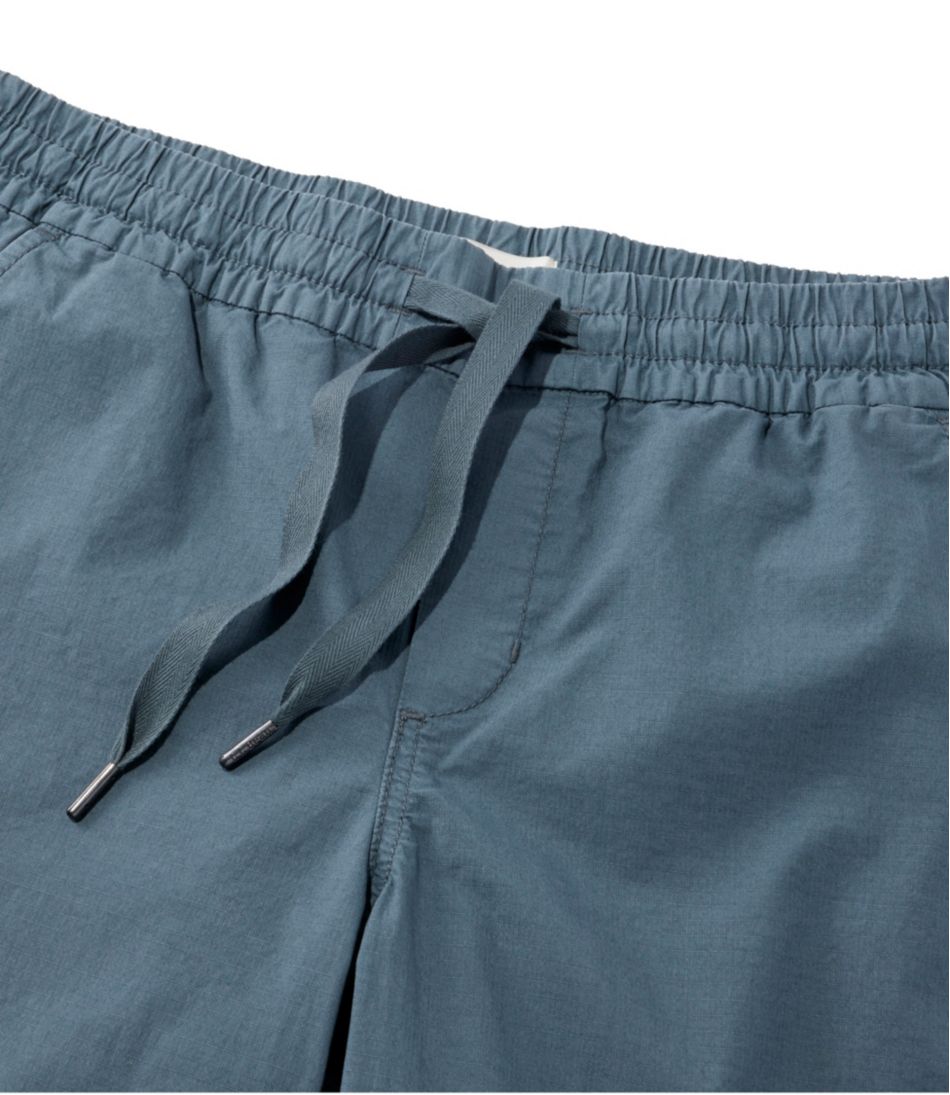 Women's Stretch Ripstop Pull-On Pants, Wide-Leg Ankle / L.L.Bean