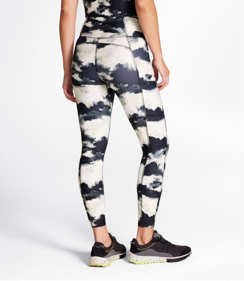 Women's Everyday Performance 7/8 Leggings, High-Rise Pocket Print / L.L.Bean