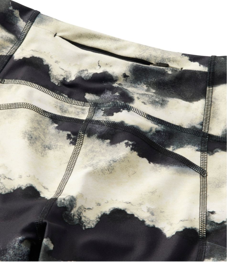 Women's Everyday Performance 7/8 Leggings, High-Rise Pocket Print / L.L.Bean