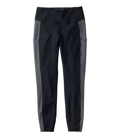 Women's Everyday Performance 7/8 Leggings, High-Rise Pocket Colorblock / L.L.Bean