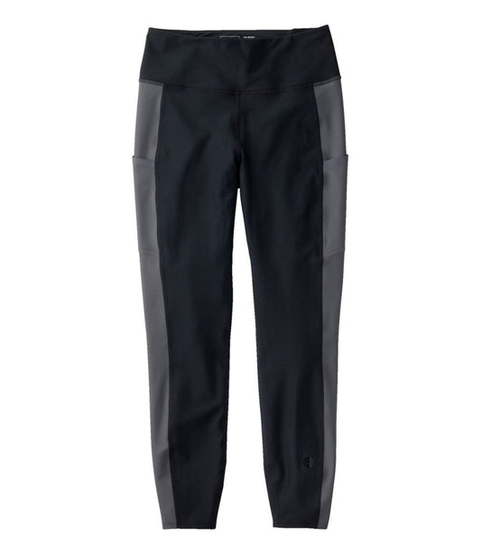 Women's Everyday Performance 7/8 Leggings, High-Rise Pocket Colorblock / L.L.Bean