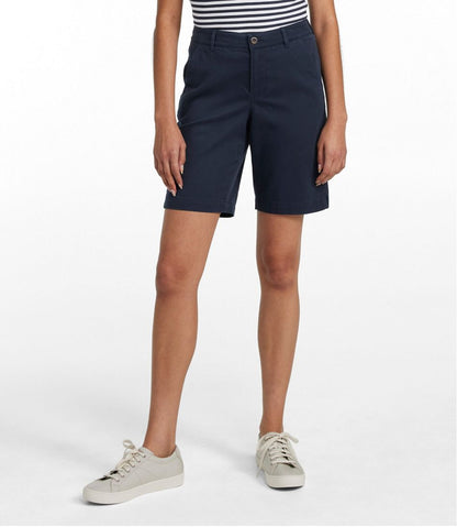 Women's Comfort Stretch Shorts, Chino Bermudas 9" / L.L.Bean