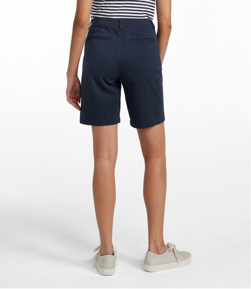 Women's Comfort Stretch Shorts, Chino Bermudas 9" / L.L.Bean