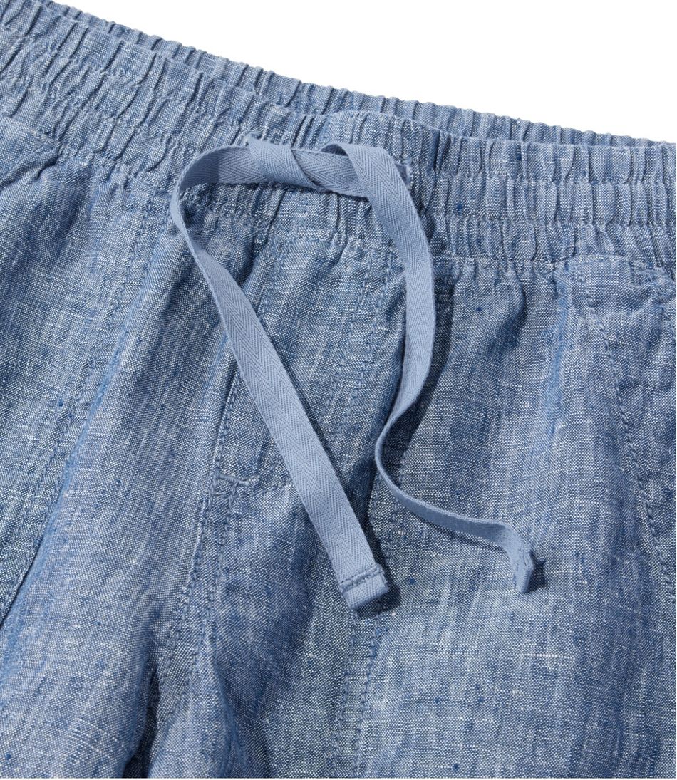 Women's Premium Washable Linen Shorts, Mid-Rise 6" / L.L.Bean