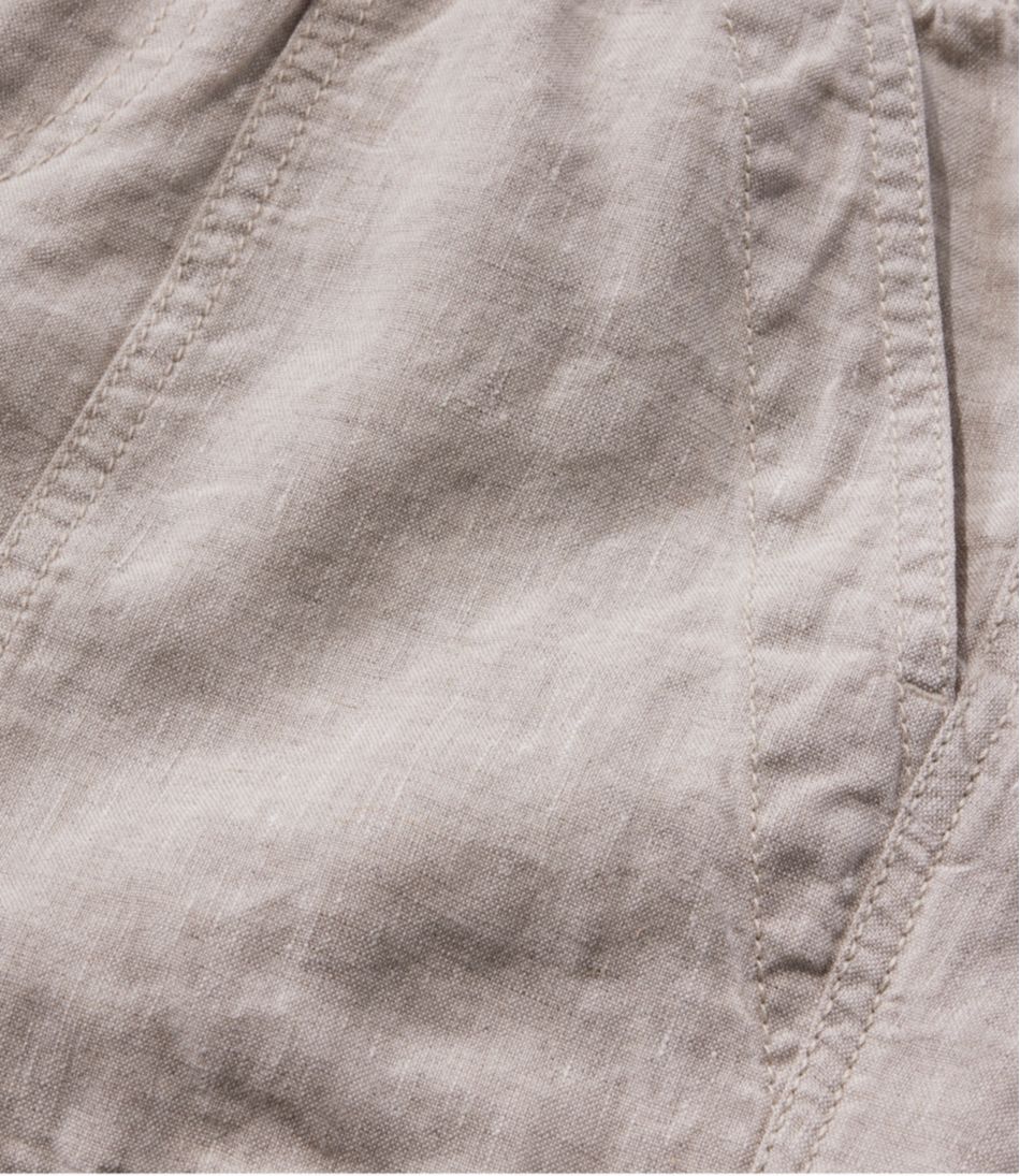 Women's Premium Washable Linen Shorts, Mid-Rise 6" / L.L.Bean