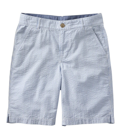 Women's Comfort Stretch Shorts, Seersucker Bermudas 9" / L.L.Bean
