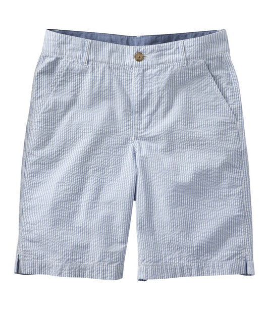 Women's Comfort Stretch Shorts, Seersucker Bermudas 9" / L.L.Bean
