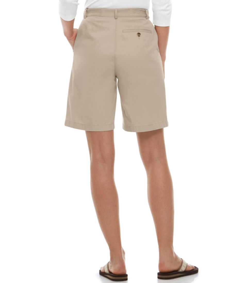 Women's Wrinkle-Free Bayside Shorts, Ultra High-Rise Hidden Comfort Waist 9" / L.L.Bean