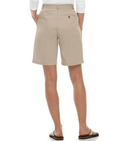 Women's Wrinkle-Free Bayside Shorts, Ultra High-Rise Hidden Comfort Waist 9" / L.L.Bean