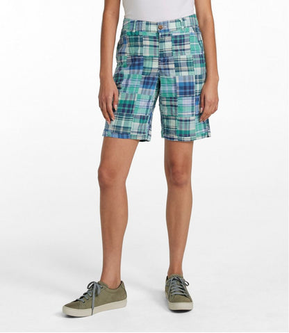 Women's Comfort Shorts, Patchwork Bermudas 9" / L.L.Bean
