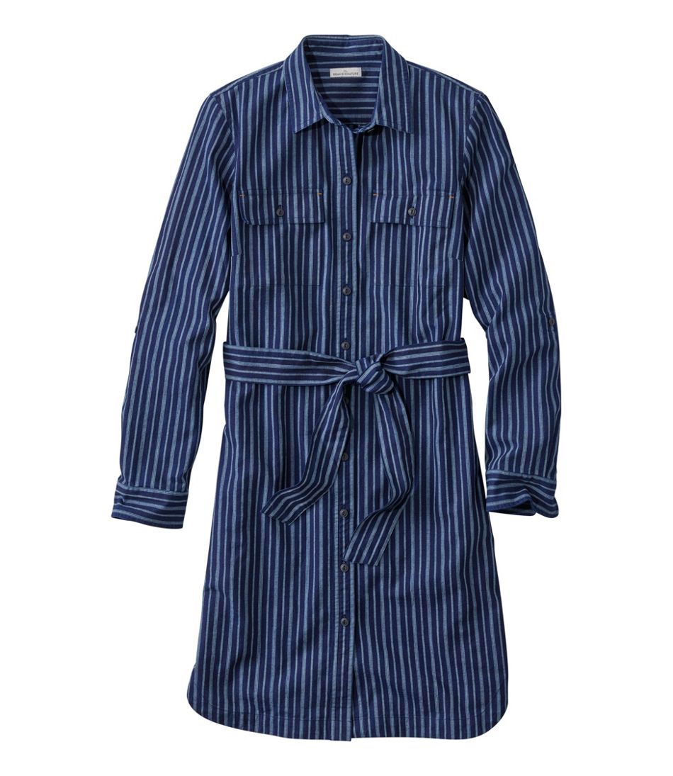Women's Signature Camp Shirt Dress, Button-Front / L.L.Bean