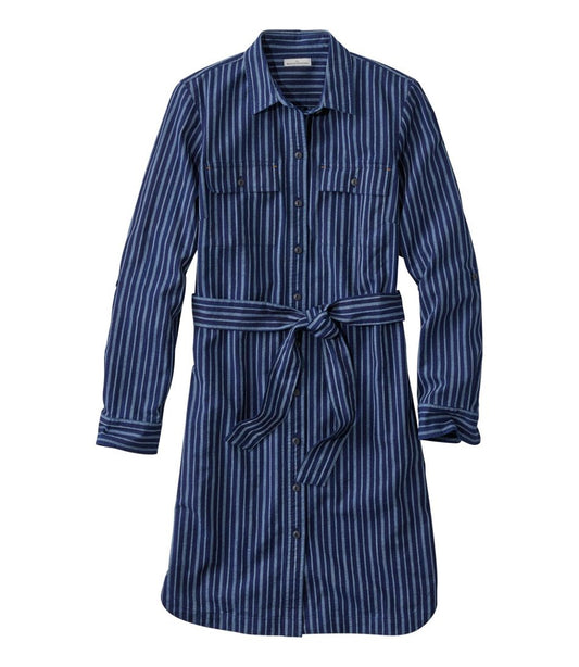 Women's Signature Camp Shirt Dress, Button-Front / L.L.Bean