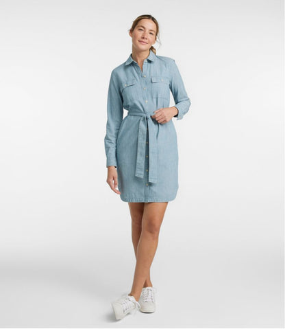 Women's Signature Camp Shirt Dress, Button-Front / L.L.Bean