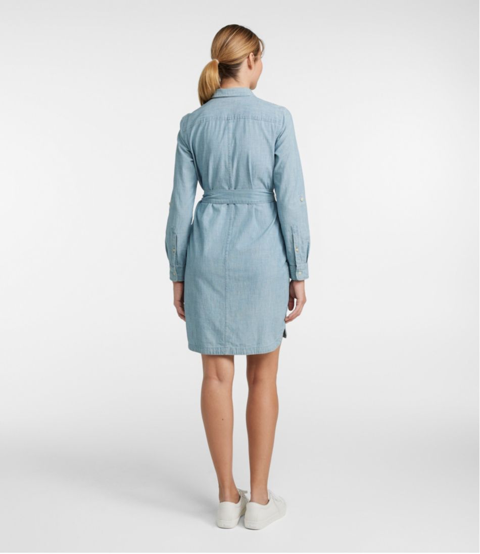 Women's Signature Camp Shirt Dress, Button-Front / L.L.Bean