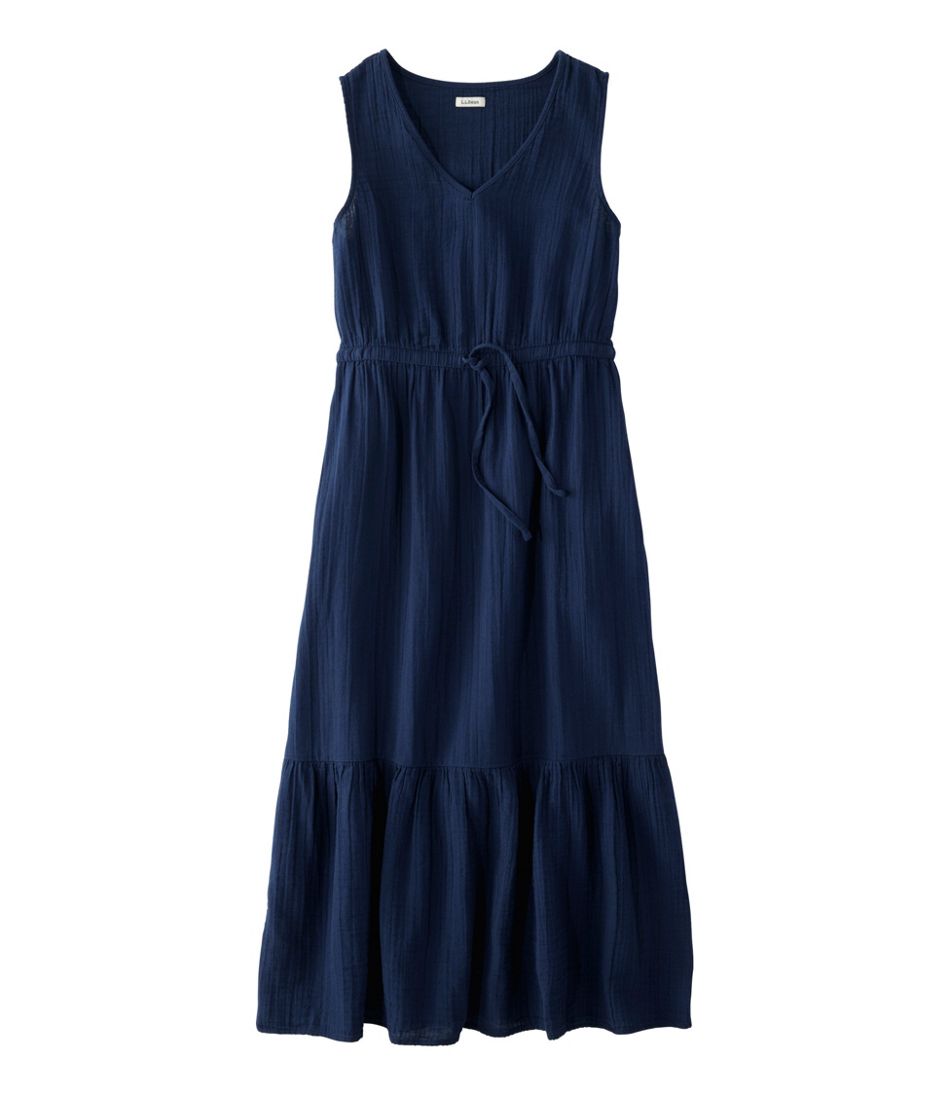 Women's Cloud Gauze Midi Dress / L.L.Bean