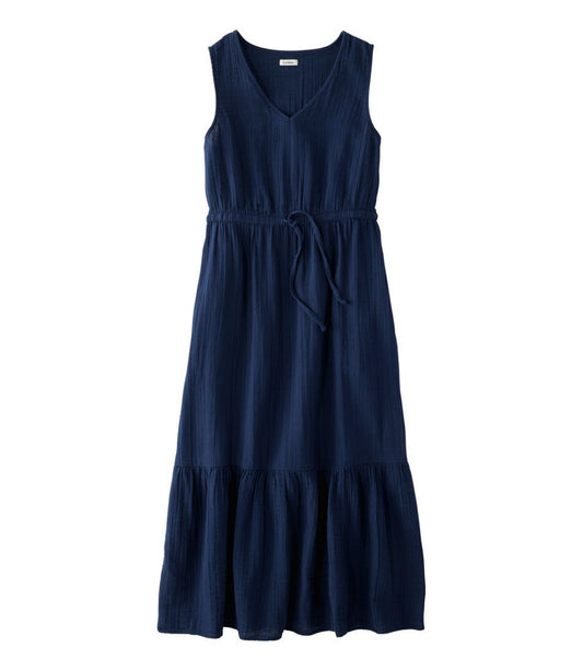 Women's Cloud Gauze Midi Dress / L.L.Bean