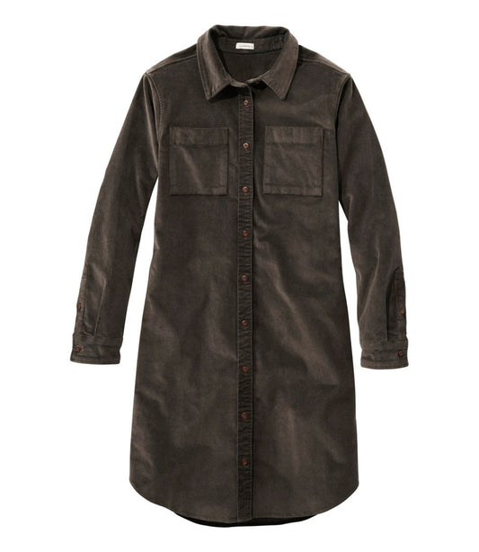 Women's Heritage Corduroy Shirt Dress / L.L.Bean
