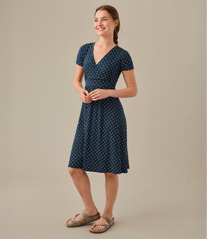 Women's Summer Knit Dress, Short-Sleeve Print / L.L.Bean