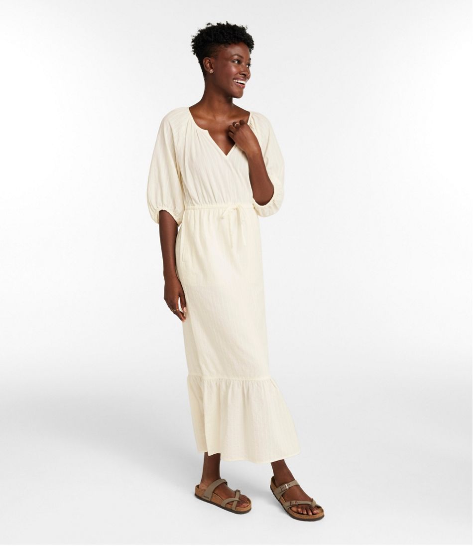Women's Signature Castine Cotton Popover Dress / L.L.Bean