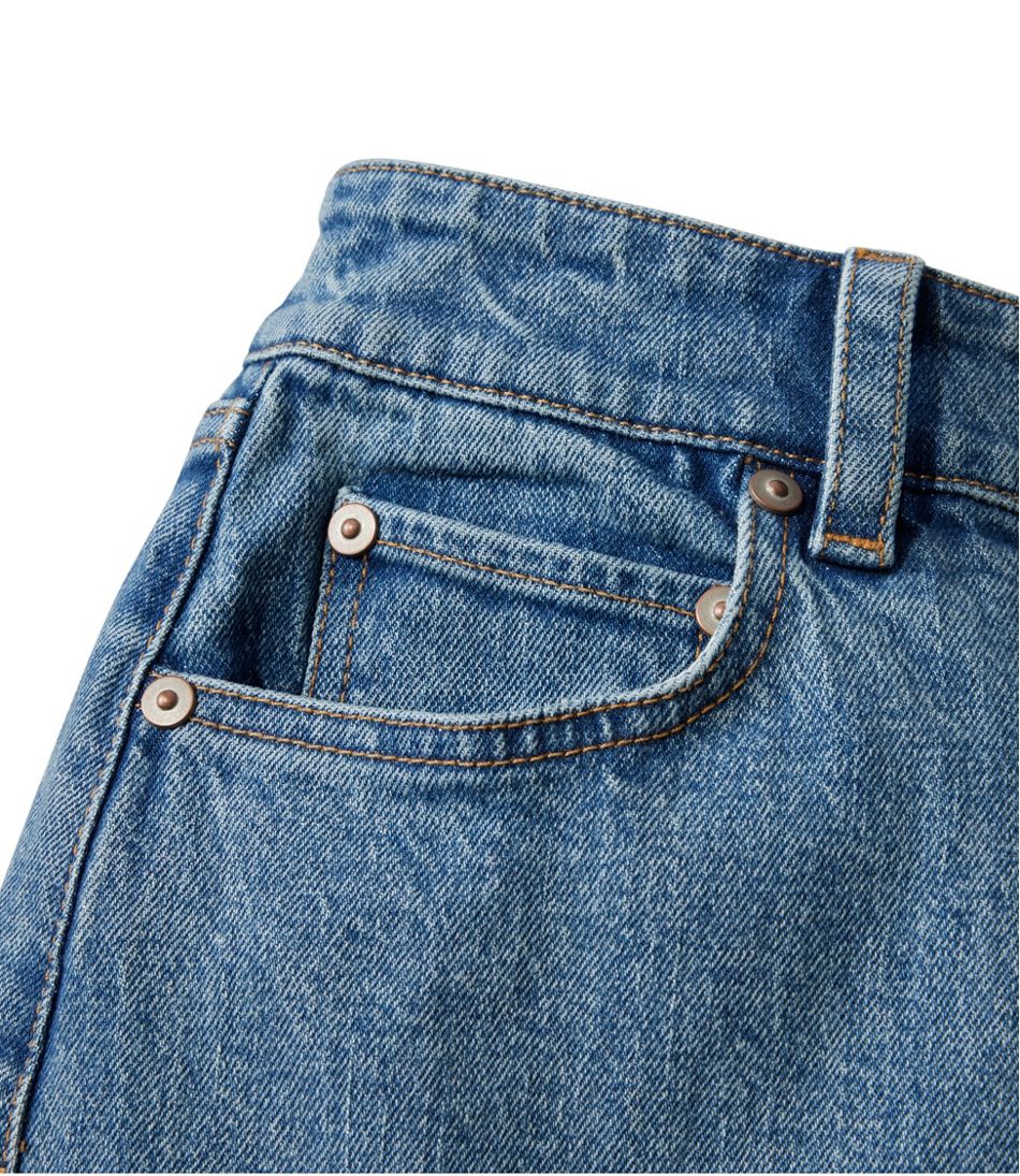 Women's Signature Heritage Denim Midi Skirt / L.L.Bean