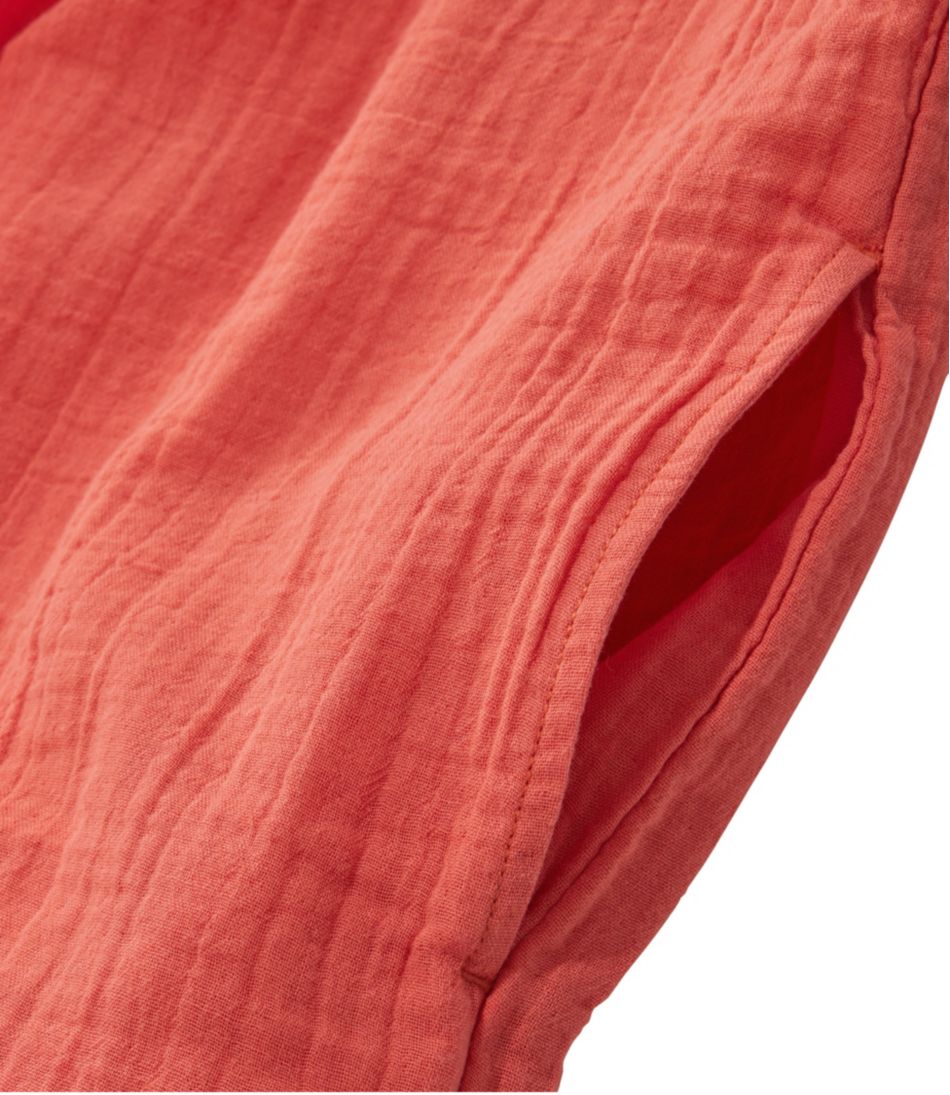 Women's Cloud Gauze Short-Sleeve Shift Dress / L.L.Bean