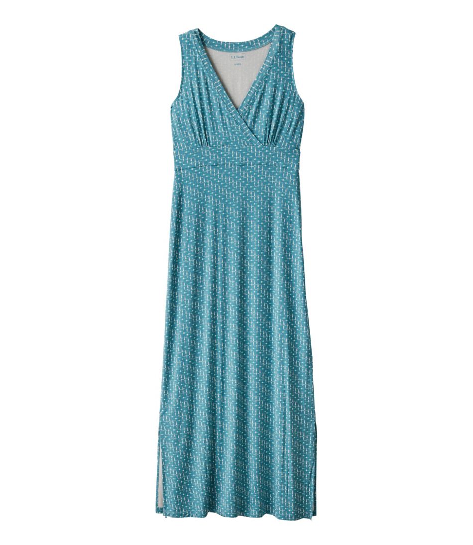 Women's Summer Knit Maxi Dress, Print / L.L.Bean