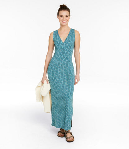 Women's Summer Knit Maxi Dress, Print / L.L.Bean