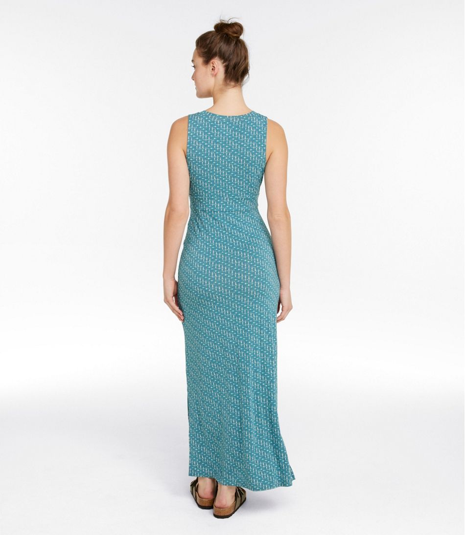 Women's Summer Knit Maxi Dress, Print / L.L.Bean