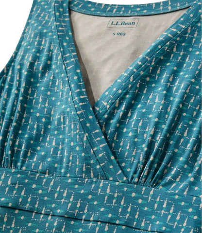 Women's Summer Knit Maxi Dress, Print / L.L.Bean