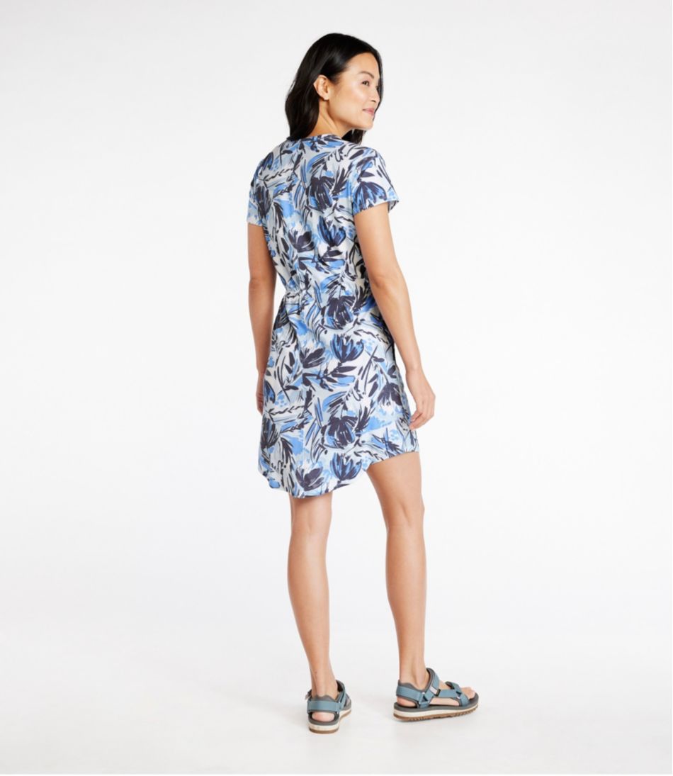 Women's Everyday SunSmart® Knit Dress, Print / L.L.Bean