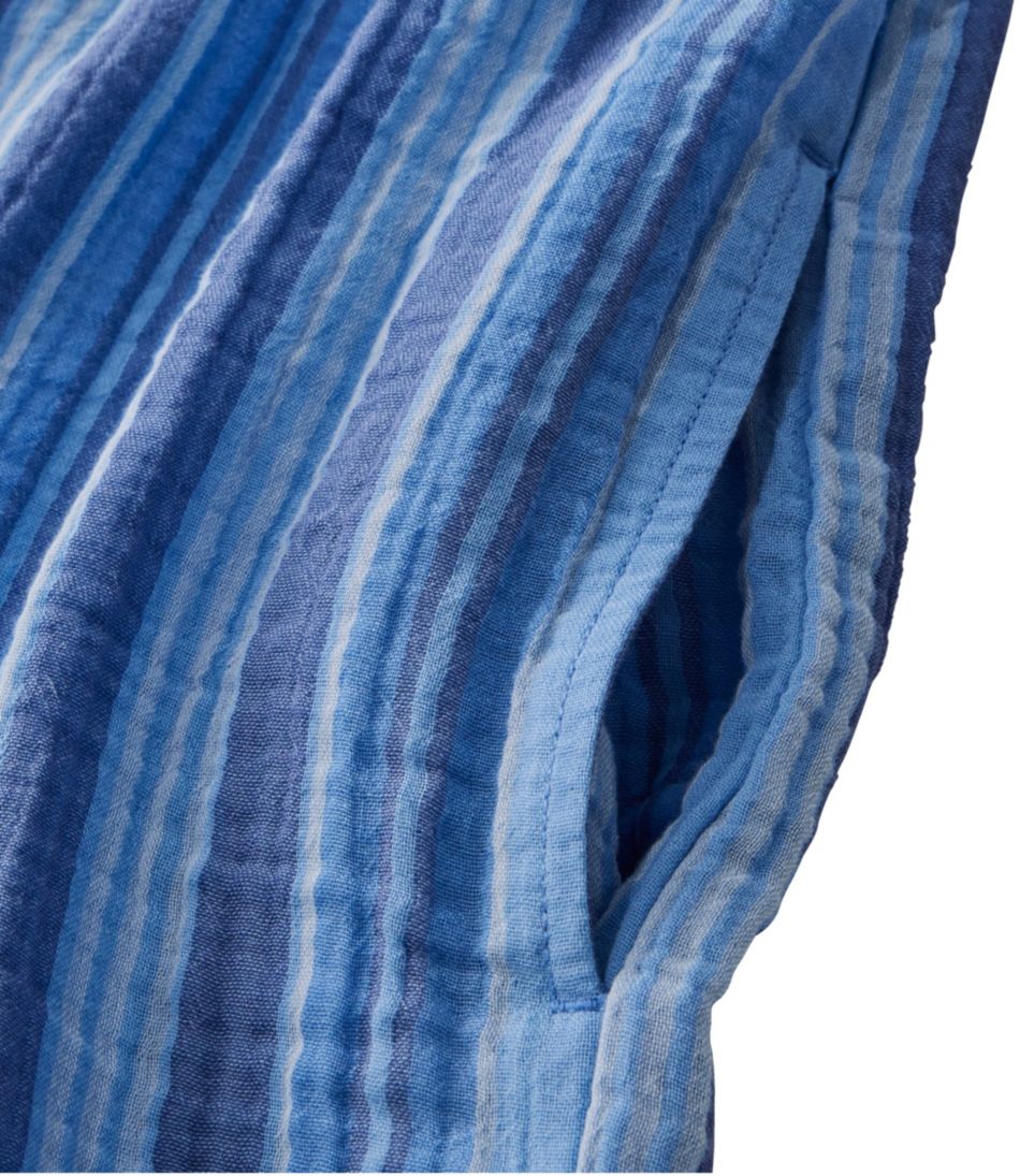 Women's Cloud Gauze Short-Sleeve Shift Dress, Stripe / L.L.Bean