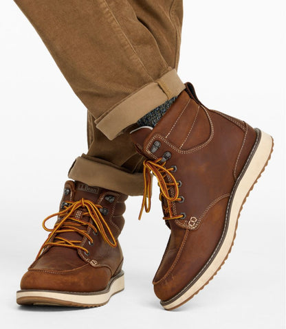Men's Stonington Boots, Moc-Toe / L.L.Bean