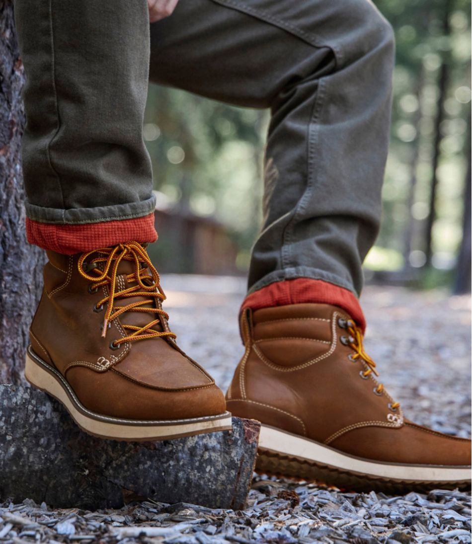 Men's Stonington Boots, Moc-Toe / L.L.Bean