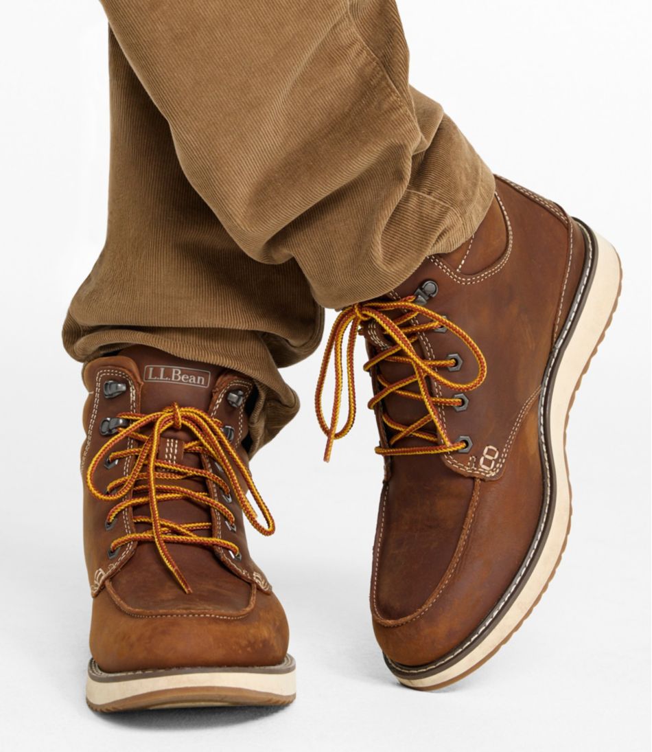 Men's Stonington Boots, Moc-Toe / L.L.Bean