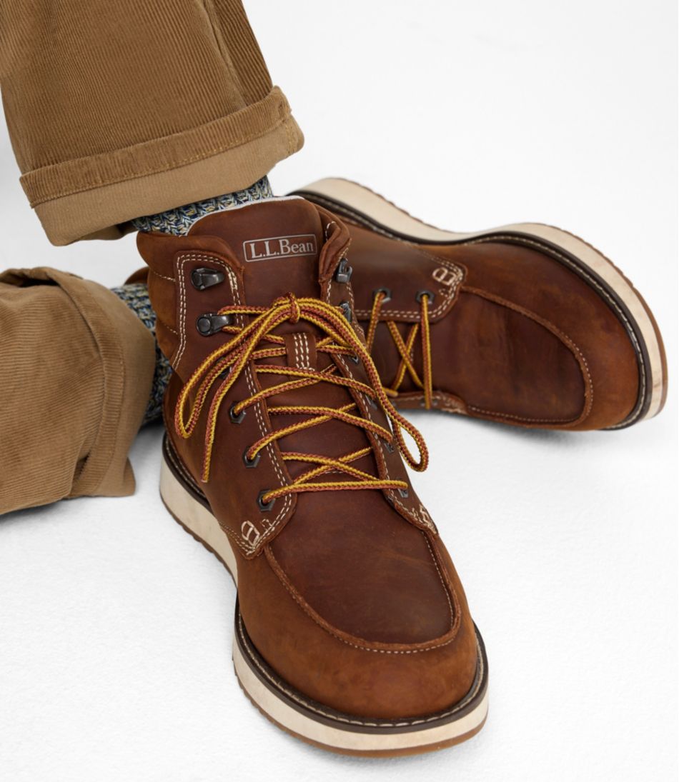 Men's Stonington Boots, Moc-Toe / L.L.Bean