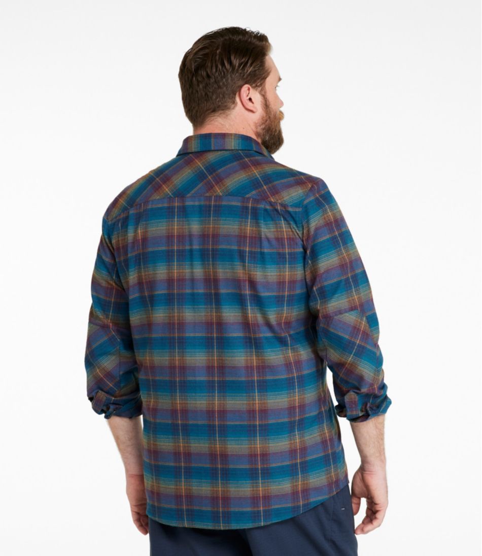 Men's Katahdin Performance Flannel Shirt, Slightly Fitted / L.L.Bean