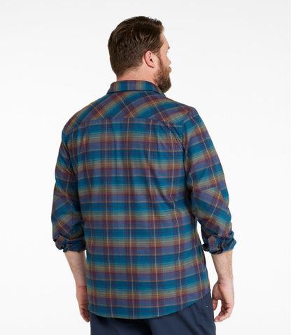 Men's Katahdin Performance Flannel Shirt, Slightly Fitted / L.L.Bean