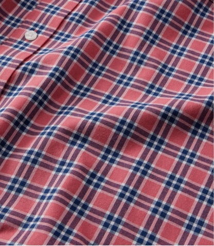 Men's Wrinkle-Free Ultrasoft Brushed Cotton Shirt, Long-Sleeve, Slightly Fitted Untucked Fit / L.L.Bean