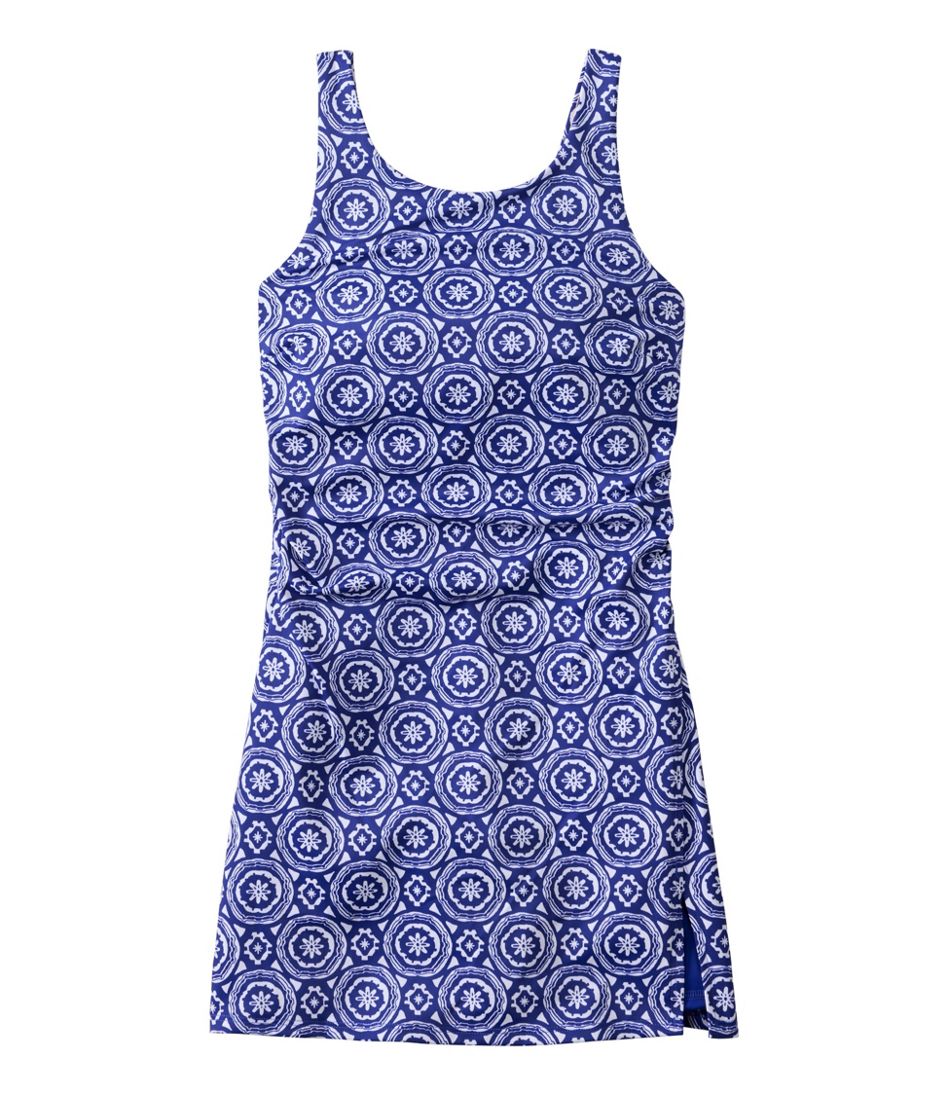 Women's BeanSport Swim Dress, Print / L.L.Bean