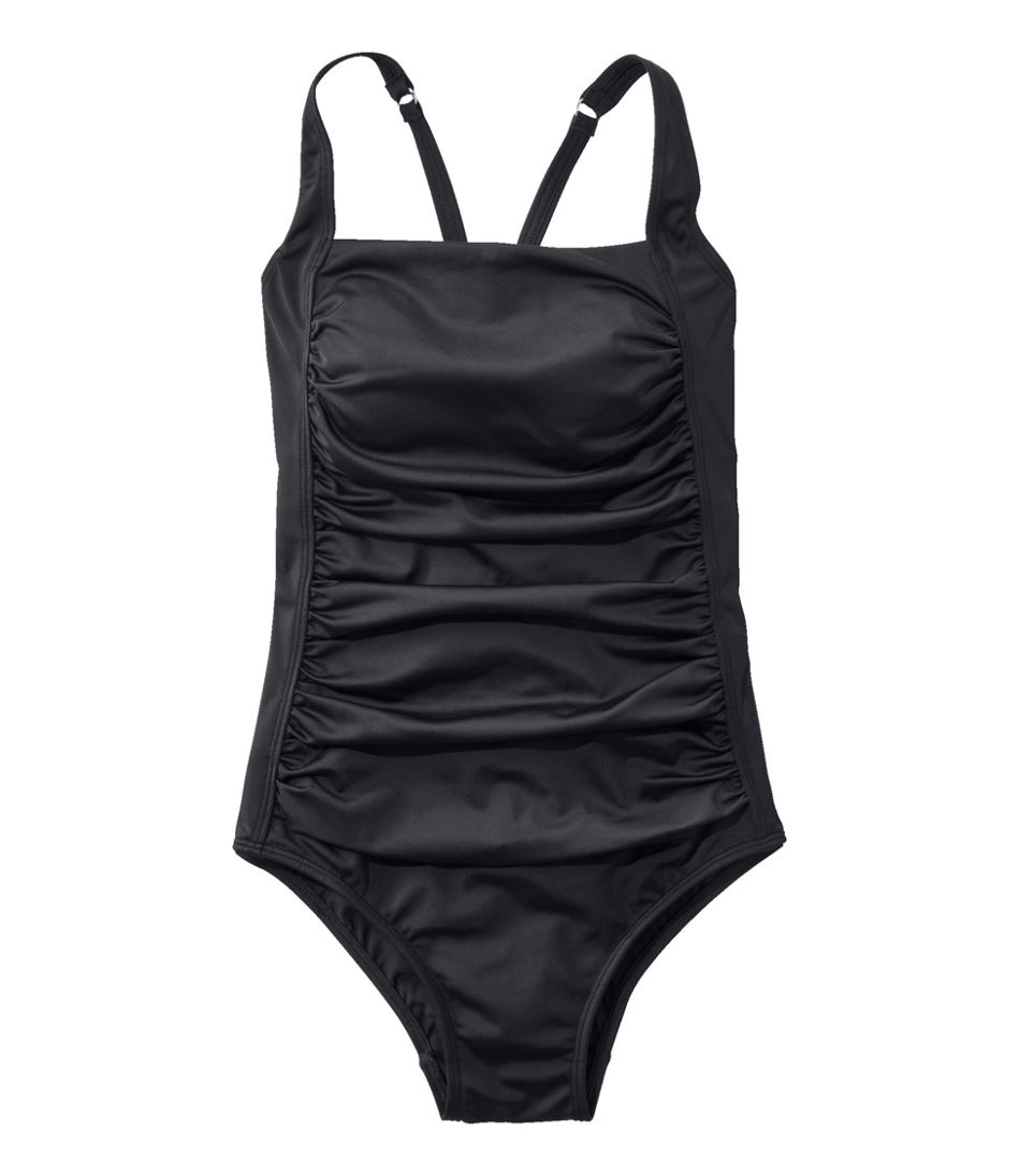 Women's BeanSport Swimwear, Squareneck Tanksuit / L.L.Bean