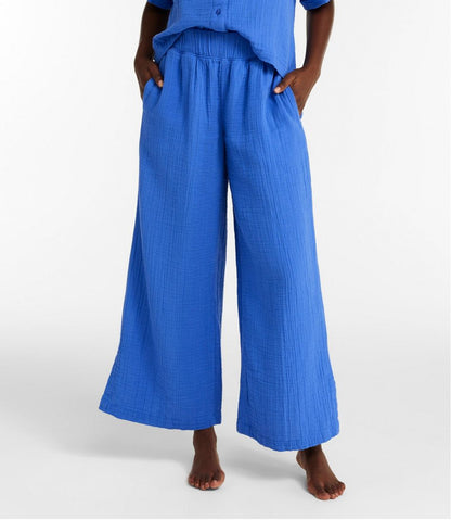 Women's Cloud Gauze Wide-Leg Pants / L.L.Bean
