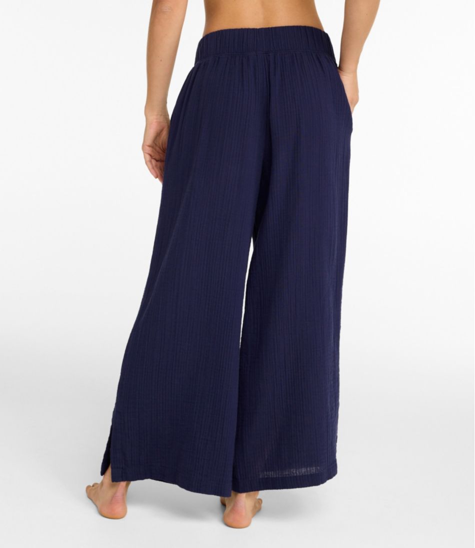 Women's Cloud Gauze Wide-Leg Pants / L.L.Bean