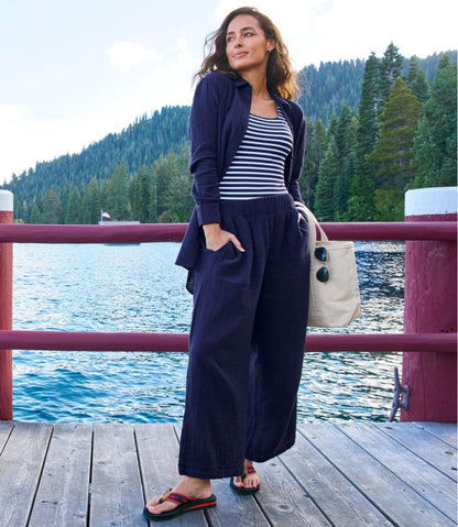 Women's Cloud Gauze Wide-Leg Pants / L.L.Bean