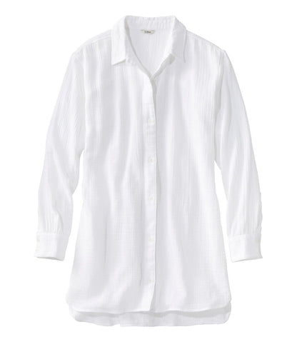 Women's Cloud Gauze Cover-Up Shirt / L.L.Bean