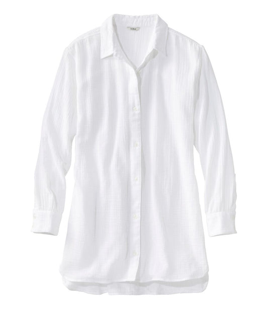 Women's Cloud Gauze Cover-Up Shirt / L.L.Bean