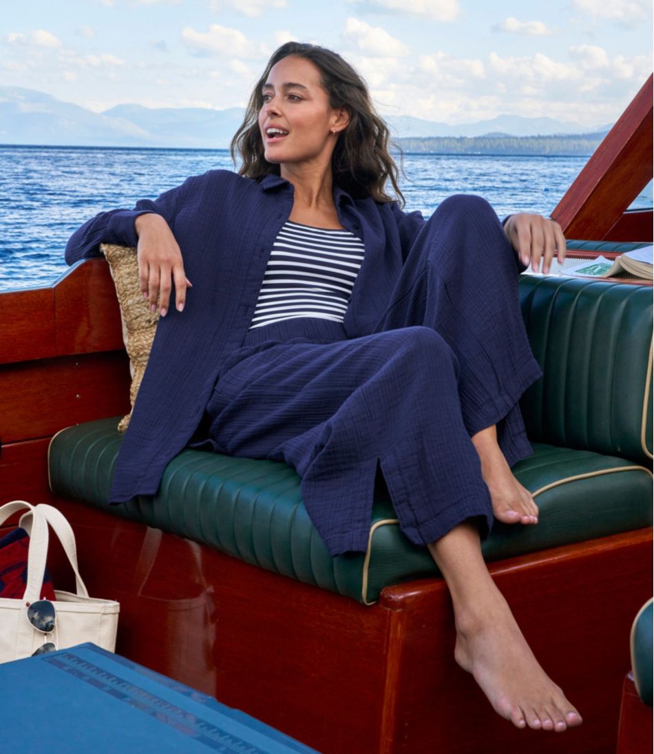 Women's Cloud Gauze Cover-Up Shirt / L.L.Bean
