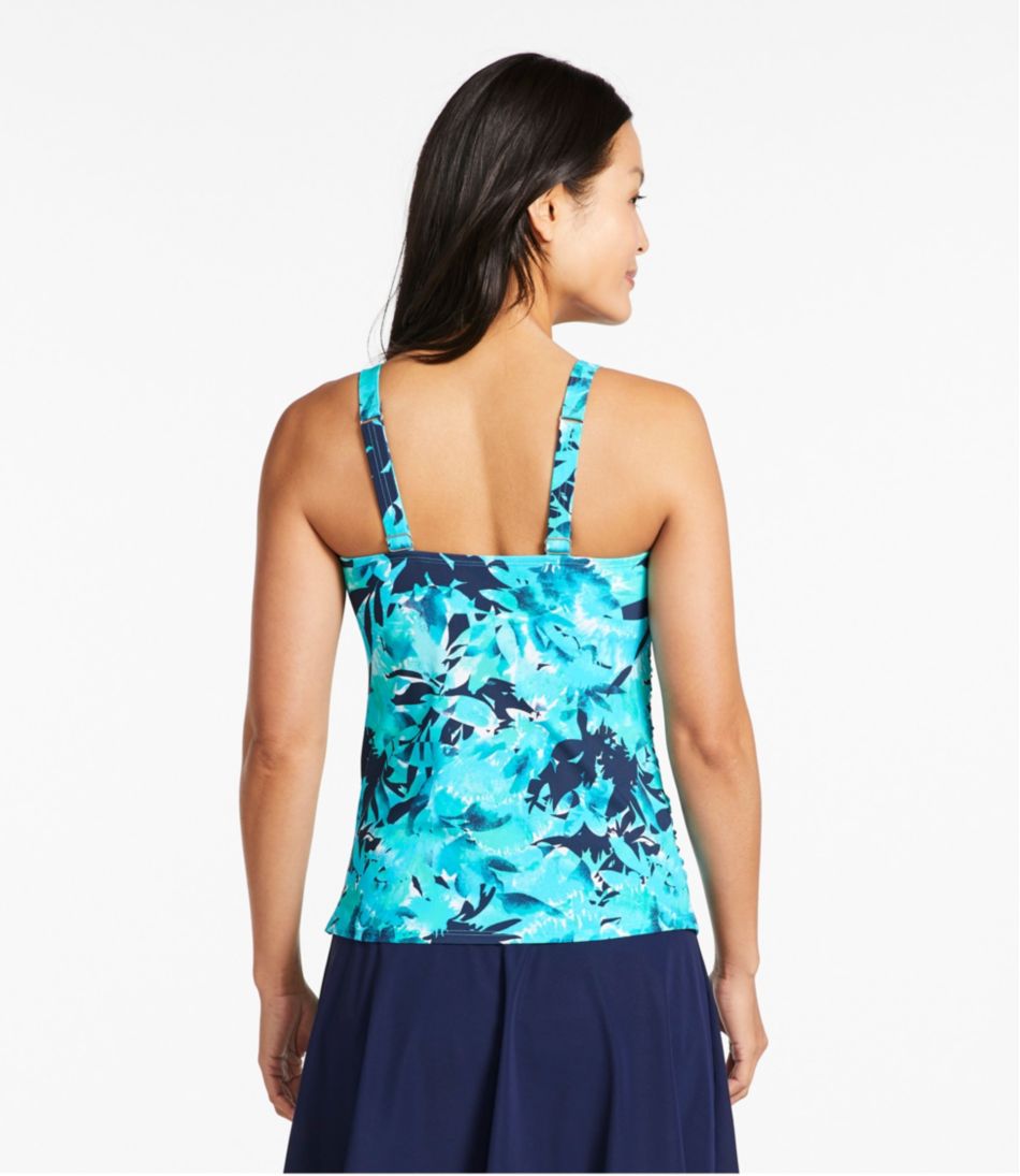Women's Shaping Swimwear, Tankini Top Print / L.L.Bean