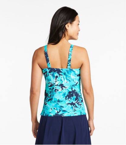 Women's Shaping Swimwear, Tankini Top Print / L.L.Bean